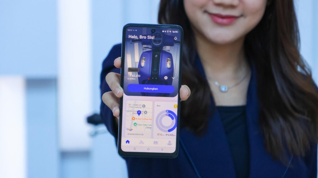 Aplikasi Yamaha Motor ON