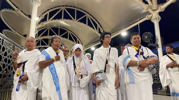 Jemaah Haji Indonesia (foto : Kemenhaj)
