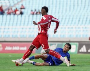 Laga Deltras FC vs Persiba Balikpapan yang berakhir 2-1 (foto : Oficial Persiba)
