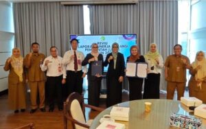 Monitoring dan Evaluasi Rencana Aksi Triwulan I Tahun 2026 serta Pemenuhan Data Evaluasi SAKIP Tahun 2026 di Ruang Pandurata, Kantor Gubernur Kaltim, Senin (4/5/2026).