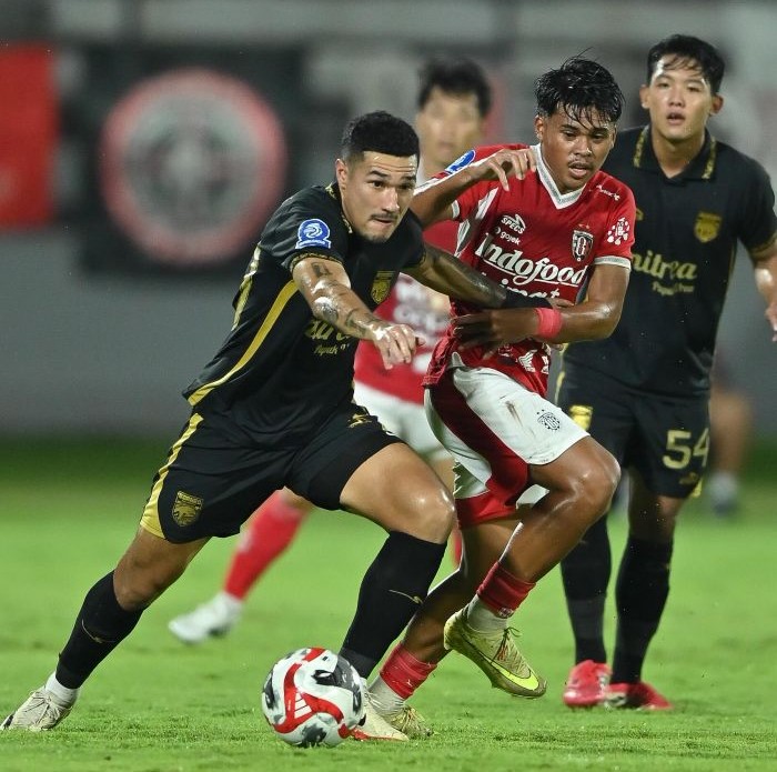 Laga Bali United FC vs Borneo FC Samarinda yang berakhir dengan skor 2-3 (foto : Oficial Borneo FC)