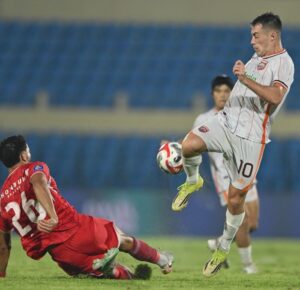Laga Persijap Jepara vs Borneo FC Samarinda yang berakhir dengan skor 0-0 (foto : Oficial Borneo FC)