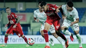 Laga Persijap Jepara vs Borneo FC Samarinda yang berakhir dengan skor 0-0 (foto : ileague)