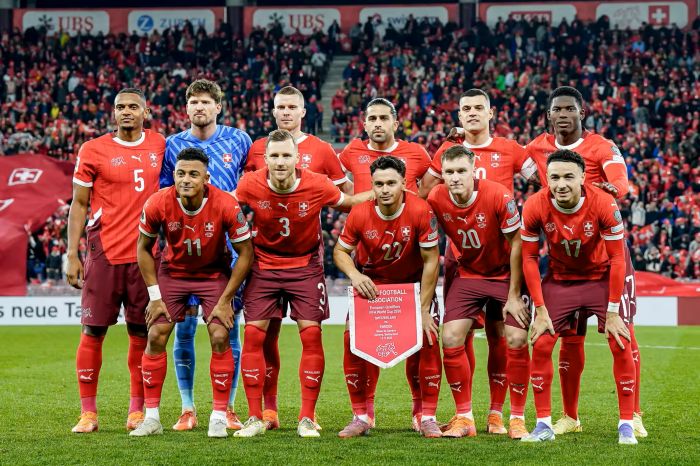 Skuad Timnas Swiss di Piala Dunia 2026