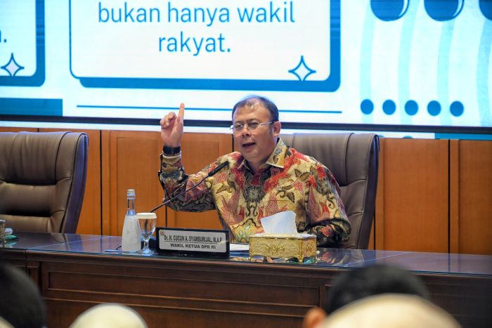 Wakil Ketua DPR RI Cucun Ahmad Syamsurijal. Foto: Tari/Mahendra