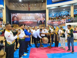 Pembukaan ajang Ashokan Karate Championship 2026 di Balikpapan yang dihadiri langsung oleh Wakil Gubernur Kalimantan Timur, Seno Aji.
