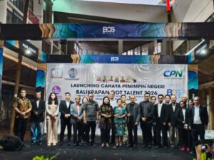 peluncuran Yayasan Cahaya Pemimpin Negeri yang digelar di Balikpapan Ocean Square, Sabtu (9/5/2026).