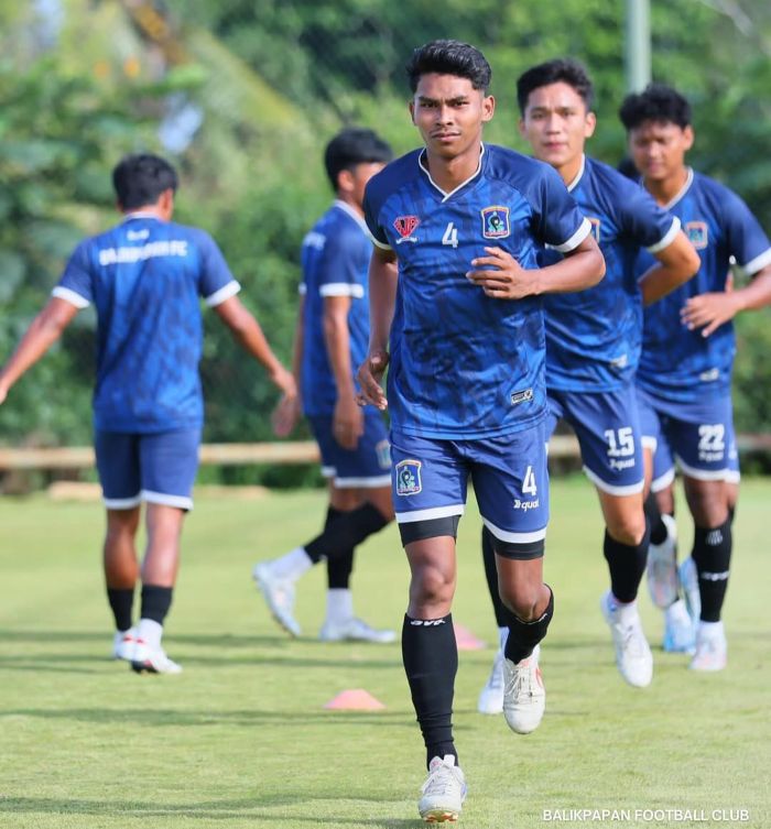 Pemain Balikpapan FC saat berlatih (foto : IG Balikpapan FC)