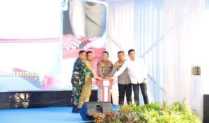 Kapolri Jenderal Pol. Listyo Sigit Prabowo meresmikan langsung serangkaian infrastruktur modern jajaran Polda Kaltim yang dipusatkan di Asrama Polisi (Aspol) Tunggal Panaluan Presisi Polresta Samarinda, Jalan Gelatik, Senin (18/5/2026).