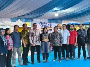 Pembukaan Festival Vokasi Balikpapan 2026 yang berpusat di Taman Bekapai, Jalan Jenderal Sudirman, Jumat (22/5/2026).