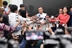 Menteri Sekretaris Negara (Mensesneg) Prasetyo Hadi selaku Ketua Panitia Negara Peringatan HUT ke-81 Kemerdekaan Republik Indonesia