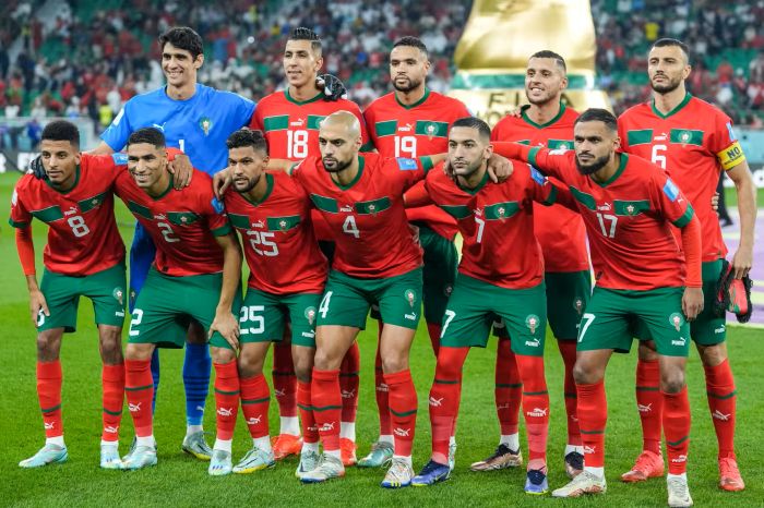 Skuat utama Maroko yang sukses di Piala Dunia 2022 Qatar (foto : FIFA)
