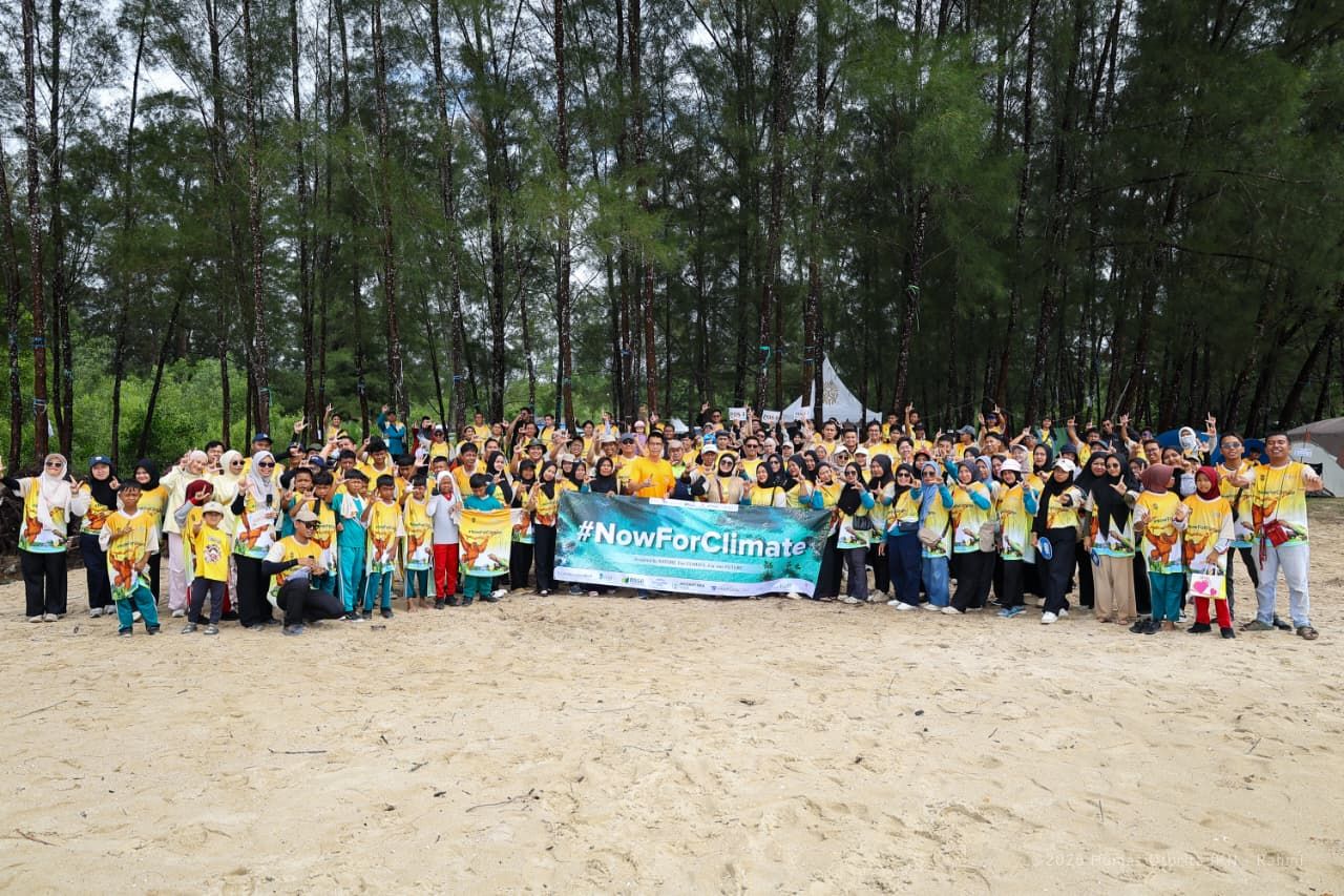 : Dari belajar kemudian menjadi peduli terhadap lingkungan sekitar, sejumlah mitra, termasuk pelajar secara antusias mengikuti rangakaian dalam peringatan Hari Lingkungan Hidup Sedunia, pada Sabtu (13/06/2026).