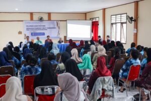 Penguatan kapasitas kader Posyandu di Puskesmas Maridan (foto : Humas IKN)
