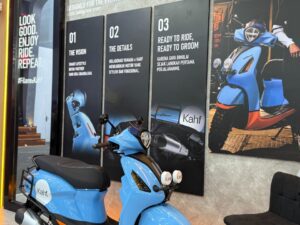 Yamaha dan Kahf Kolaborasi, Grand Filano Hybrid Tampil Gagah dengan Konsep Classy Modern Explorer