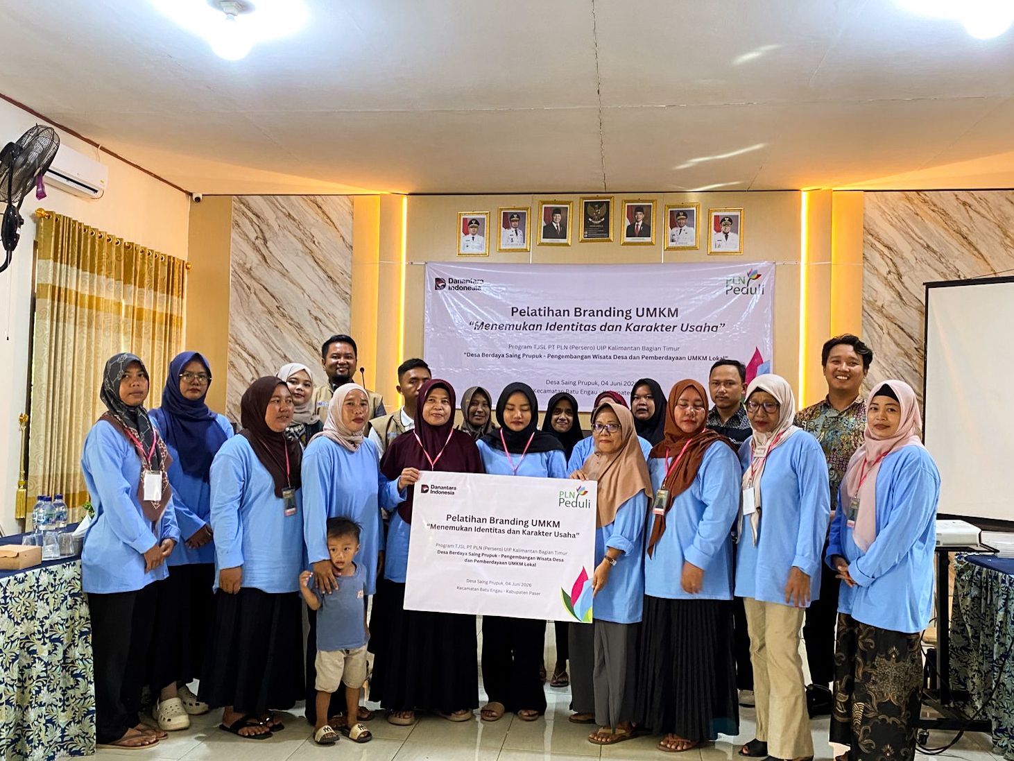PLN UIP KLT Gelar Pelatihan Branding UMKM di Desa Saing Prupuk