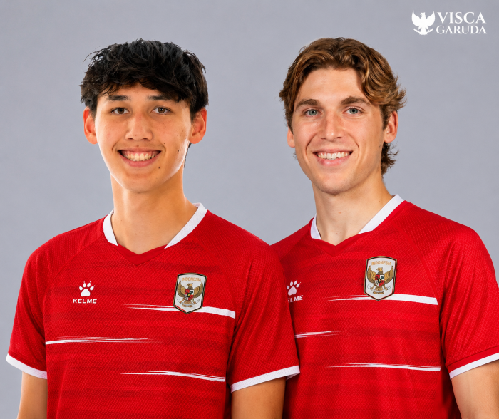 Proses naturalisasi dua pemain keturunan Luke Vickery dan Mitchel Baker sudah masuk DPR.(foto Visca Garuda)