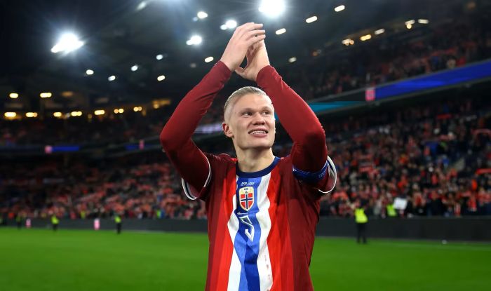 Erling Haaland bakal jadi magnet bagi Norwegia untuk melangkah lebih jauh di Piala Dunia 2026 (foto : FIFA)