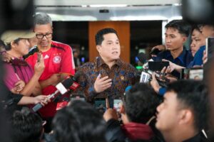 Menpora Erick Thohir mengecam keras tindak pelecehan seksual yang dilakukan oleh mantan pengurus Perbakin terhadap seorang atlet menembak asal Jawa Timur yang masih berusia 15 tahun. (foto:Andre/kemenpora.go.id)