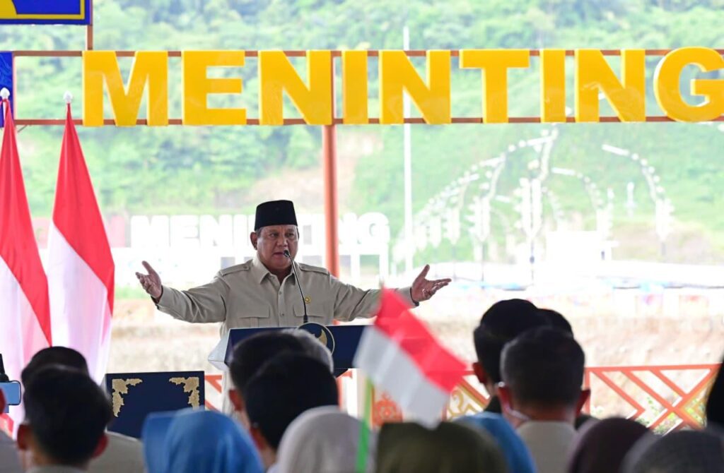 Presiden Prabowo Subianto meresmikan lima bendungan senilai total Rp9,79 triliun yang tersebar di Aceh, Jawa Tengah, Bali, dan Nusa Tenggara Barat (NTB), Jumat (10/7/2026)
