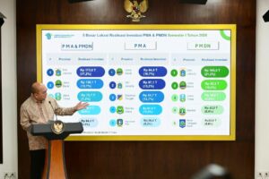Menteri Investasi dan Hilirisasi/Kepala Badan Koordinasi Penanaman Modal sekaligus Kepala Badan Pengelola Investasi (BPI) Danantara Rosan Perkasa Roeslani di Ruang Sidang Kabinet, Kompleks Istana Kepresidenan Jakarta, Kamis (16/07/2026) usai diterima Presiden Prabowo Subianto.