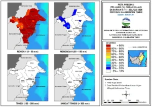 Prakiraan Cuaca Kaltim 11–20 Juli 2026