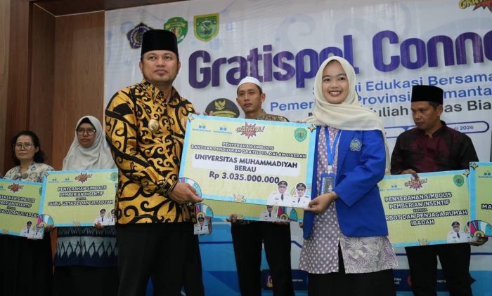 Sedikitnya 1.040 mahasiswa di Kabupaten Berau telah menerima manfaat Program Gratispol dengan nilai bantuan mencapai Rp4.497.550.000 atau sekitar Rp4,49 miliar.