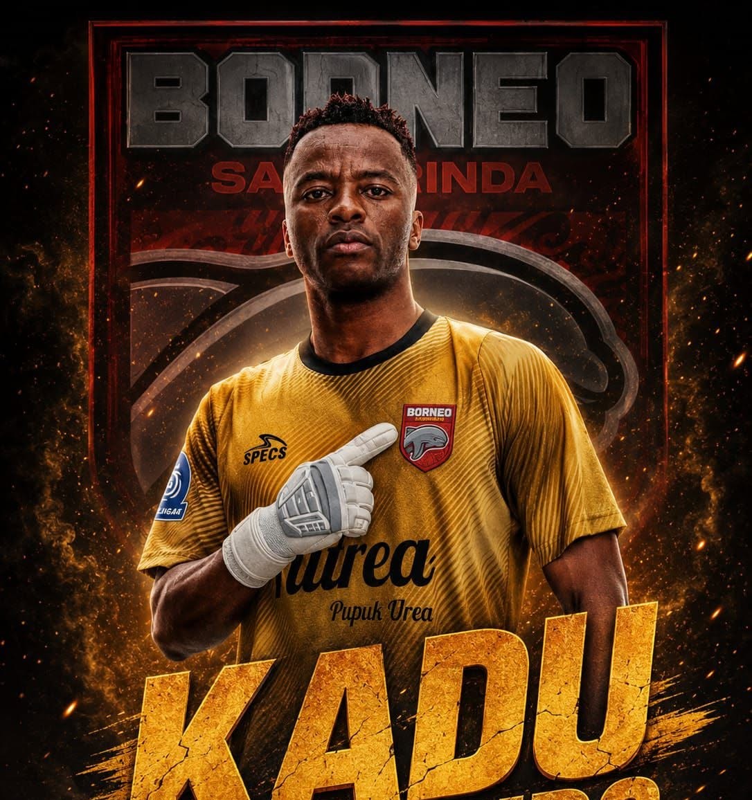 Kadu Monteiro (foto : akun Facebook Iqbal Haris di grup Pusamania Borneo F.C Fans Club)