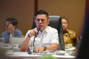 Anggota Komisi III DPR RI, Soedeson Tandra, saat Kunjungan Kerja Reses di Timika, Papua Tengah, Jumat (24/07/2026). Foto: Singgih/Karismma
