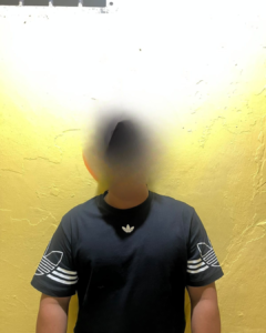 Terduga pelaku yang diamankan (foto : Polda)