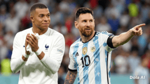 Kylian Mbappe, dan Lionel Messi(foto : FIFA)