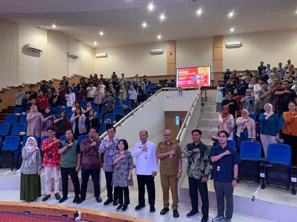 Seminar Beasiswa LPDP Tahap 2 Tahun 2026 bertajuk Wujudkan Studi Impian Bersama LPDP di Kampus Institut Teknologi Kalimantan (ITK), Balikpapan, Selasa (14/7/2026).