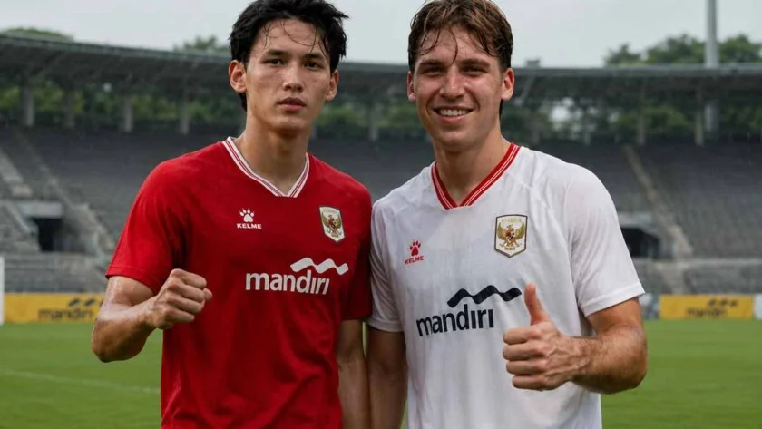 Luke Anthony Vickery dan Mitchell Lee Baker (foto : IG timnas.talks)