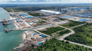Kawasan Pembangkit Listrik Tenaga Uap (PLTU) captive di kawasan Kalimantan Industrial Park Indonesia (KIPI), Kabupaten Bulungan, Kalimantan Utara (foto : IST)