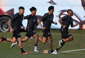 Skuat Borneo FC Samarinda menjalani training camp (TC) di Yogyakarta (foto : Oficial Borneo FC)