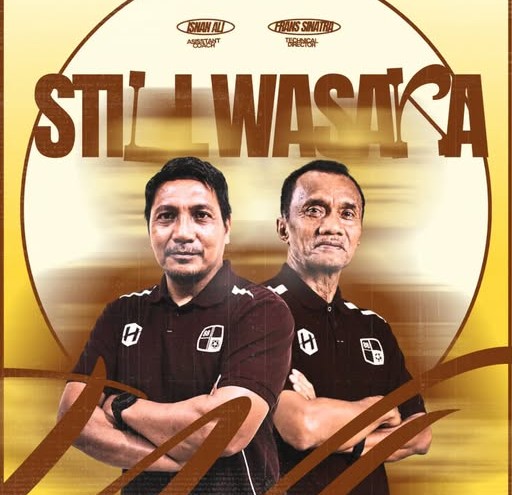 Isnan Ali dan Frans Sinatra (foto : Oficial barito Putera)