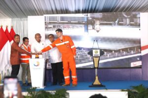 Searah menandai dimulainya fabrikasi topside FPSO North Hub.