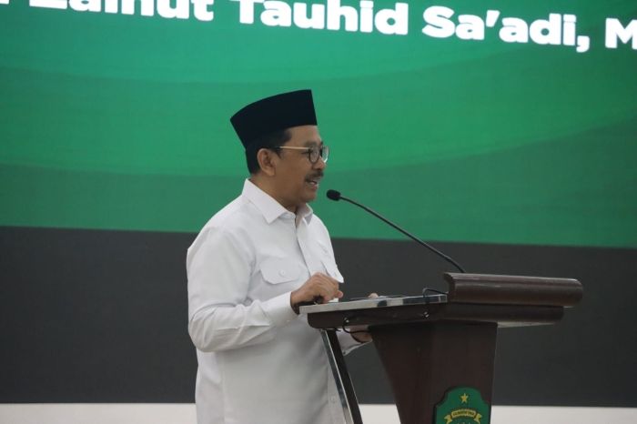Wakil Ketua Badan Amil Zakat Nasional (BAZNAS) Republik Indonesia Zainut Tauhid Sa’adi
