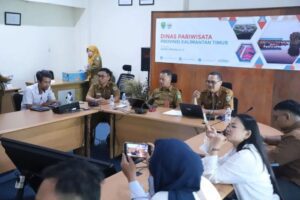 Konfrensi Pers Dispar Kaltim, Selasa (11/8/2026). (foto : Pemprov)