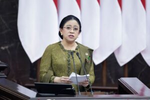 Ketua DPR RI Dr. (H.C.) Puan Maharani, saat memimpin Rapat Paripurna Pembukaan Masa Persidangan I Tahun Sidang 2026-2027 di Kompleks Parlemen, Senayan, Jakarta, Jumat (14/8/2026). Foto: Munchen/Karisma
