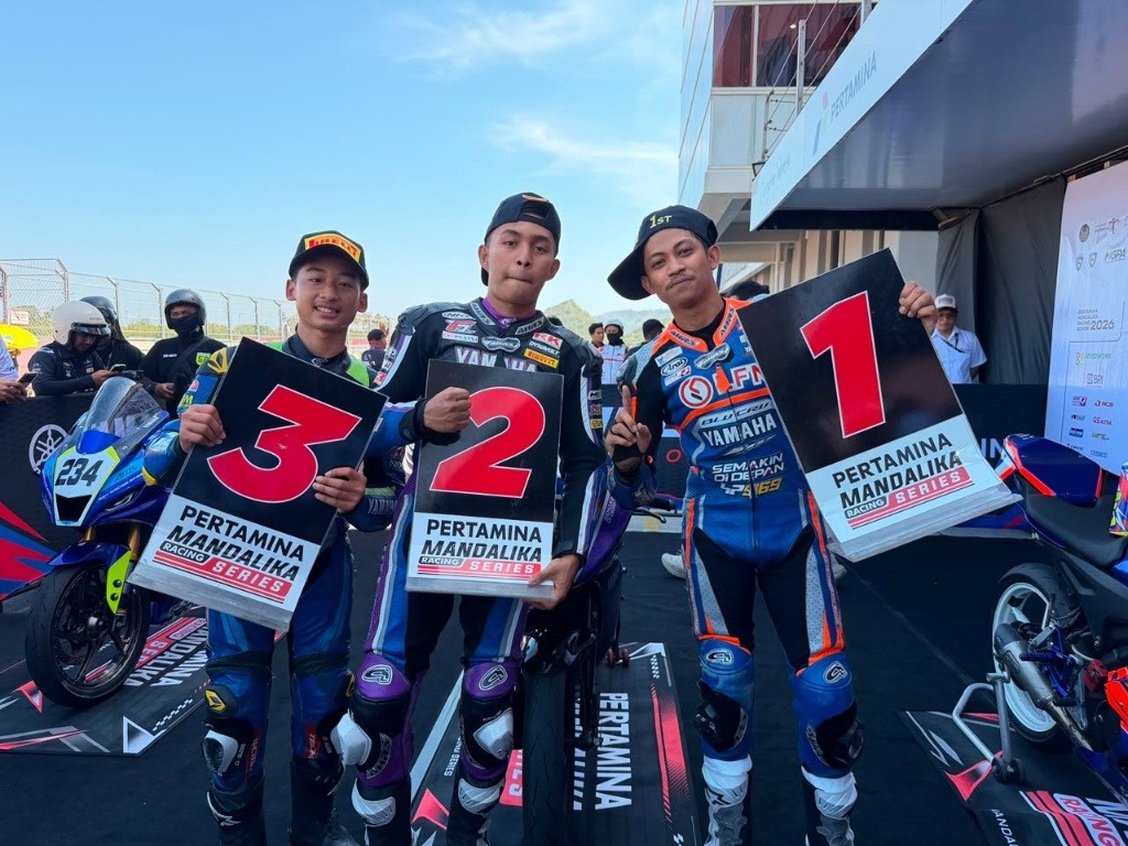 Rider Yamaha Tetap Kuasai Klasemen Mandalika Racing Series