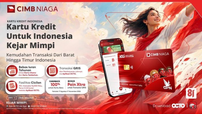 CIMB Niaga Luncurkan KKI Ritel