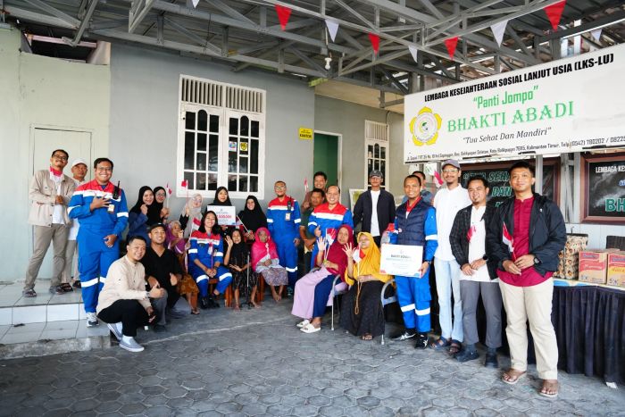 PT Pertamina Patra Niaga (PPN) RU V Balikpapan melalui Fungsi Produksi Hydrocracking Complex (HCC) menggelar bakti sosial di Panti Jompo Bhakti Abadi, Balikpapan, Jumat (21/8/2026).