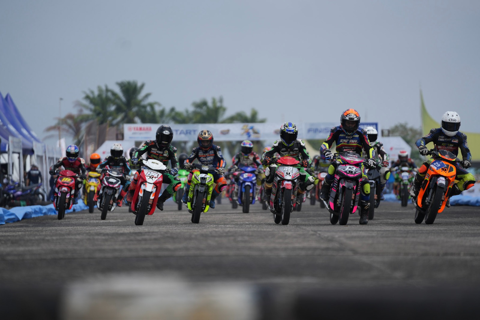 Yamaha Cup Race (YCR) akhirnya kembali digelar di Kota Padang, Sumatera Barat.