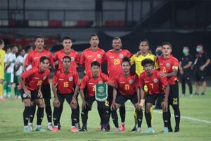 Timnas Timor Leste. (c) Dok. Kemenpora
