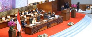 Suasana Rapat Paripurna DPR RI ke-2 Masa Persidangan I Tahun Sidang 2026–2027 di Kompleks Parlemen, Senayan, Jakarta.|Foto : Arief/Andri