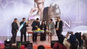 syukuran 17 tahun Mall E Walk Balikpapan, di area atrium, Rabu siang (9/9/2026).