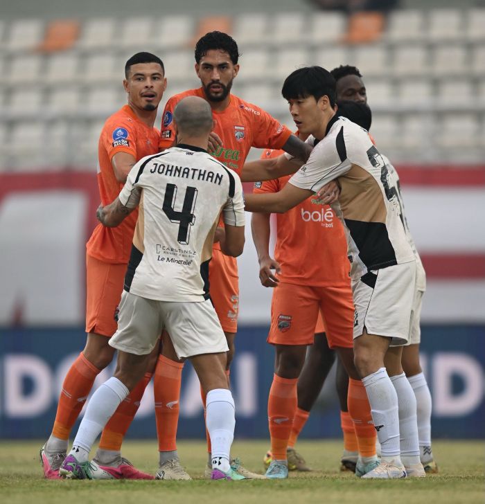 Borneo FC saat kalah 1-3 atas Dewa United di Stadion Segiri Samarinda, Rabu 16 September 2026 (foto : Oficial Borneo FC)