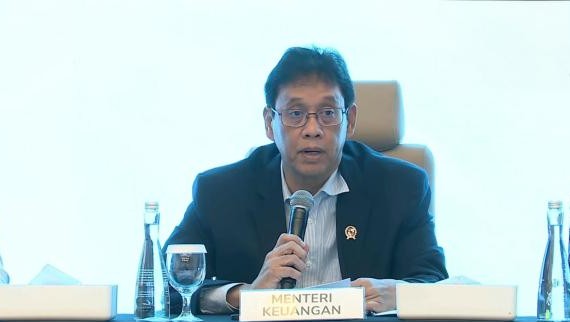 Menteri Keuangan (Menkeu) Purbaya Yudhi Sadewa dalam Rapat Kerja dengan Komisi XI DPR RI mengenai Pengantar Asumsi Dasar RUU APBN Tahun Anggaran 2027, di Jakarta, Selasa (01/09/2026).