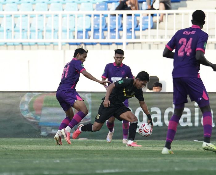 Laga RANS Nusantara vs Persiba Balikpapan berakhir 2-3 (foto : Oficial Persiba)